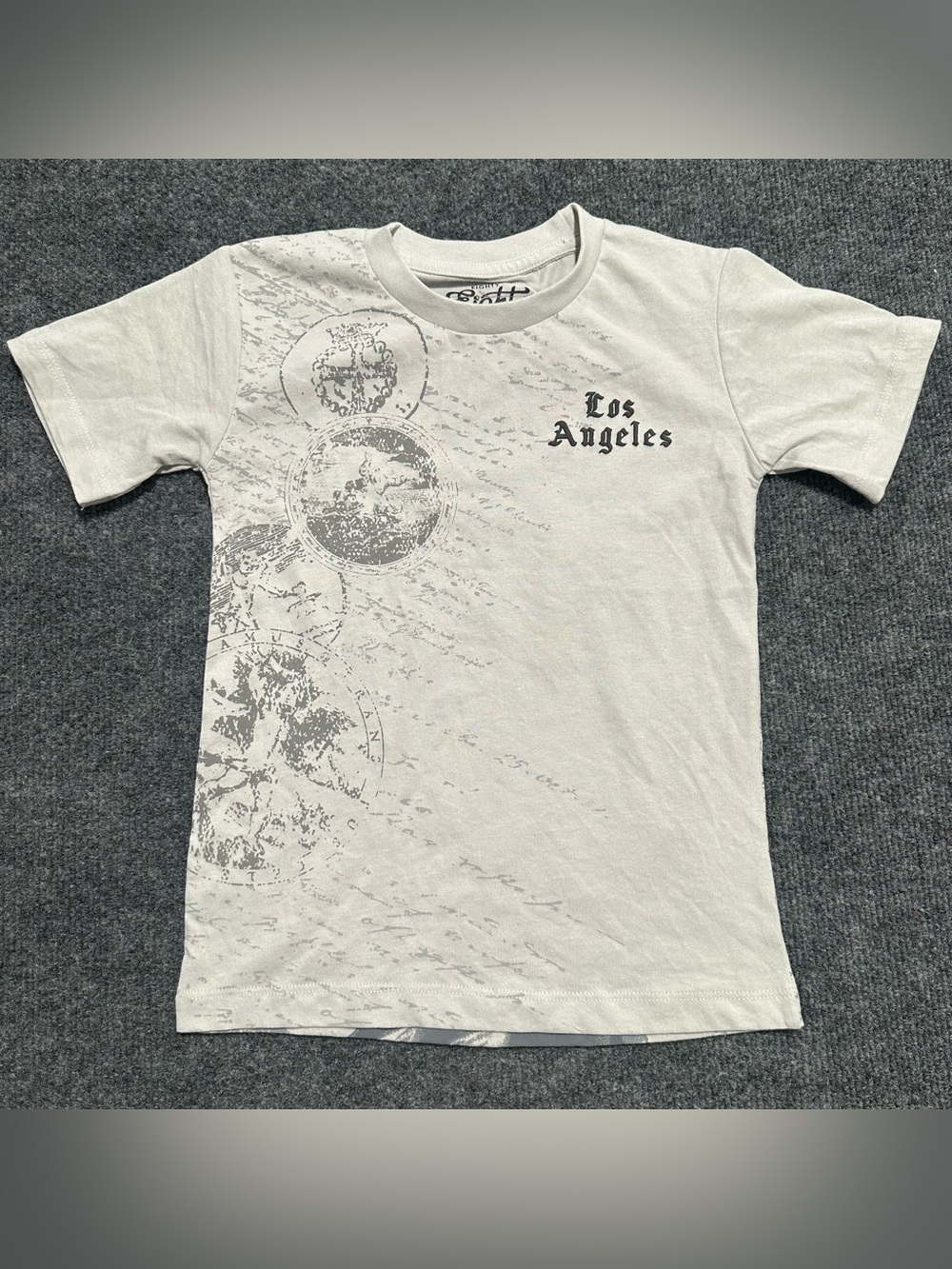 Eighty Eight Grey Los Angeles Graphic Short Sleeve Tee